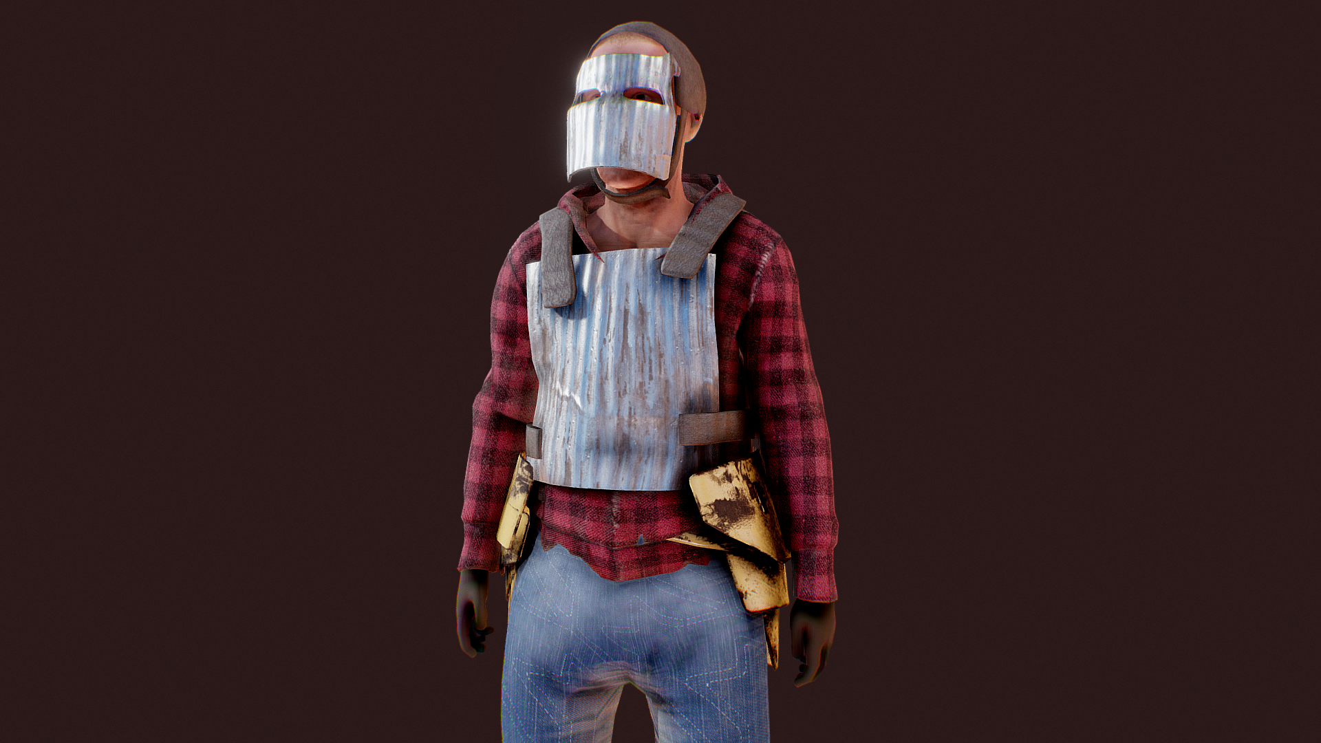 Rust Character render portrait